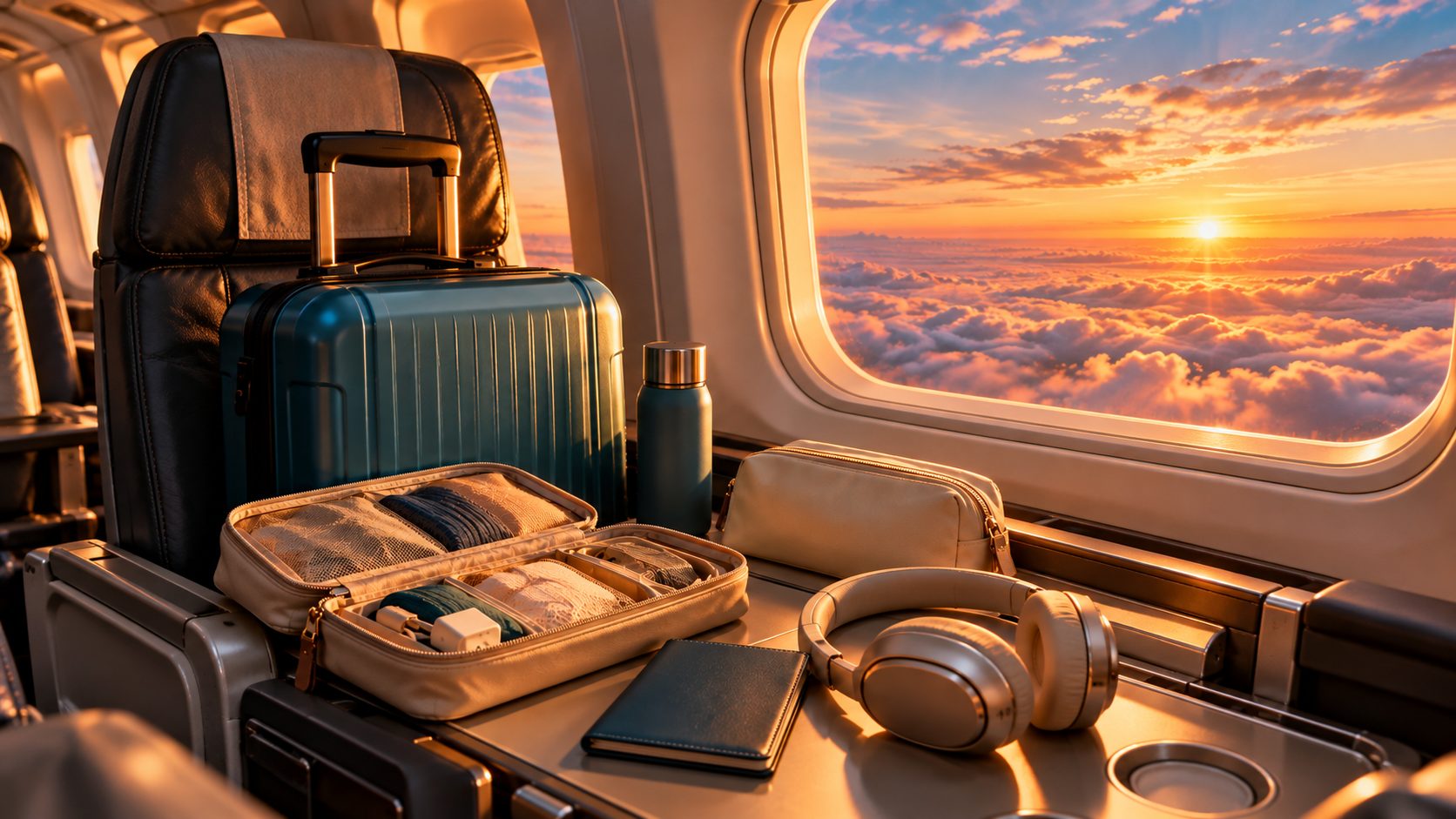 Modo Avión: maleta, organizadores y audífonos en GH Design Store